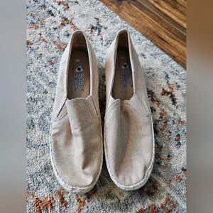 Skechers BOBS Tan Slip-On Shoes